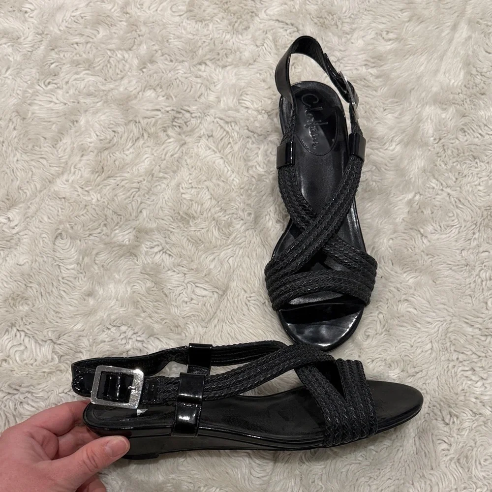 Cole Haan Air Darleen‎ open toe wedge sandals Woman’s Size 8